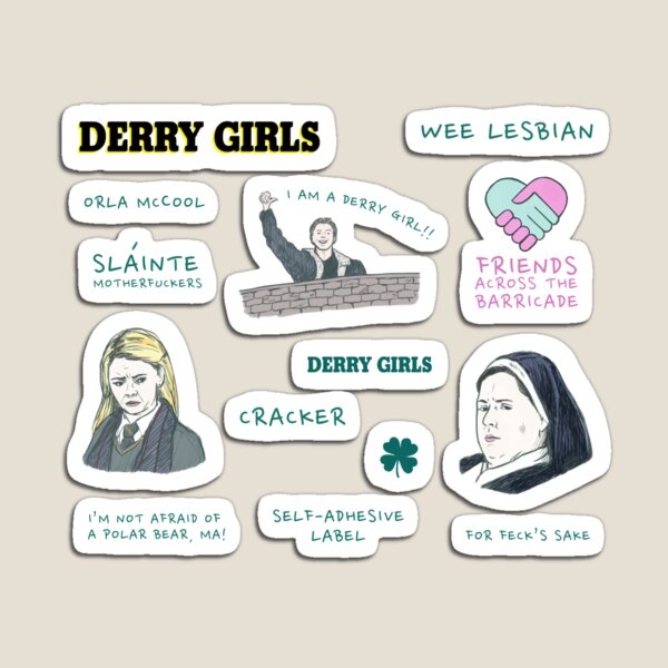 Item preview, Derry Girls designed and sold by Alar Illustration.