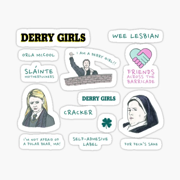 Item preview, Derry Girls designed and sold by Alar Illustration.