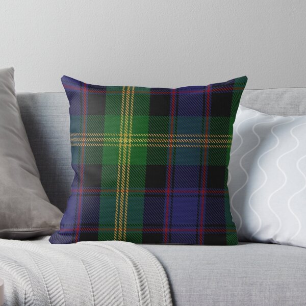 Watson Clan/Family Tartan Throw Pillow