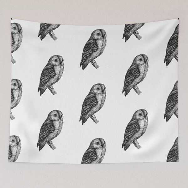 Item preview, Fine art owl design designed and sold by luckyturtles.