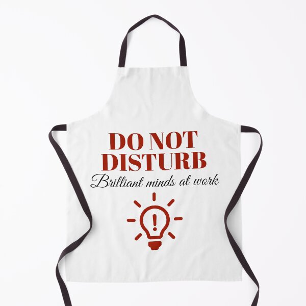 Item preview, Pease Do Not Disturb - Brilliant Minds At Work  designed and sold by IslandDrip.