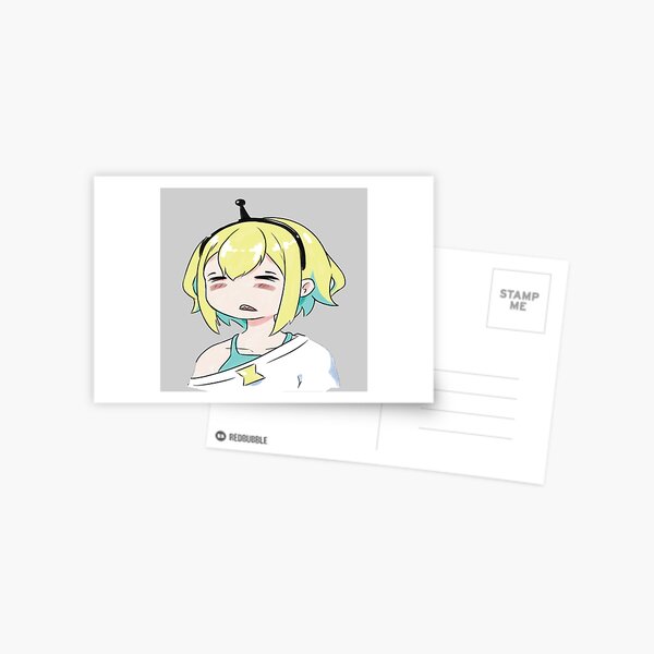 Amano Pikamee Vtuber monster girl Postcard for Sale by Minnorita