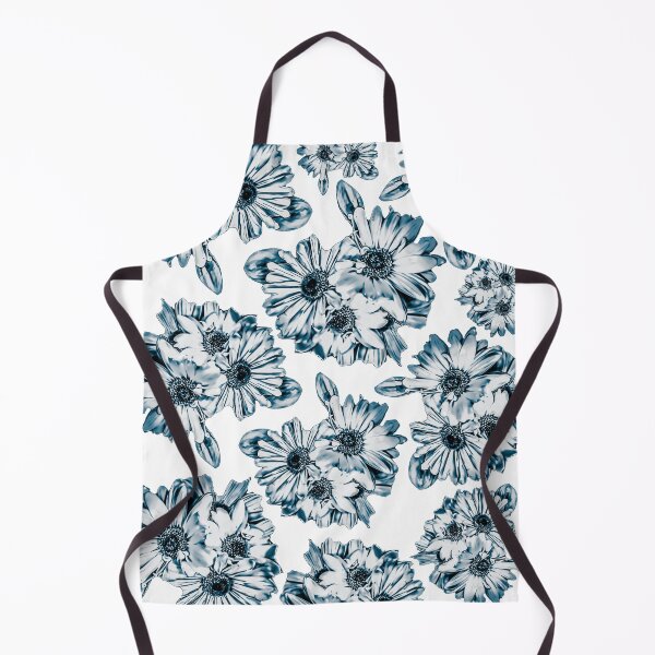 Item preview, Blue Jacquard Floral Sticker Pack designed and sold by Designs By YL.