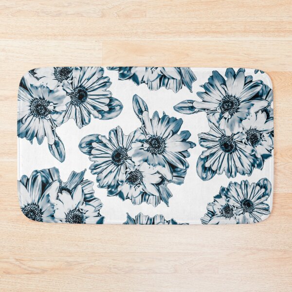Item preview, Blue Jacquard Floral Sticker Pack designed and sold by Designs By YL.
