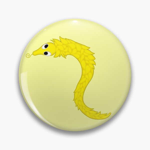 Item preview, Yellow Worm on a String designed and sold by DoodleFurry.