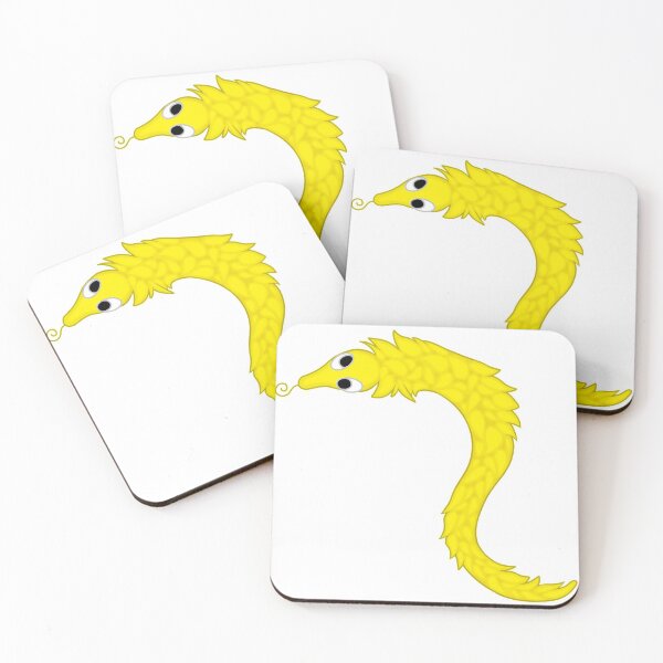 Item preview, Yellow Worm on a String designed and sold by DoodleFurry.
