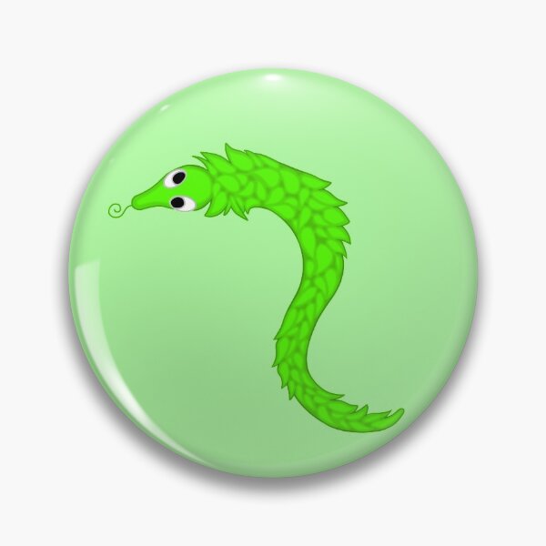 Item preview, Green Worm on a String designed and sold by DoodleFurry.