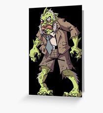 Deep One Grump Greeting Card