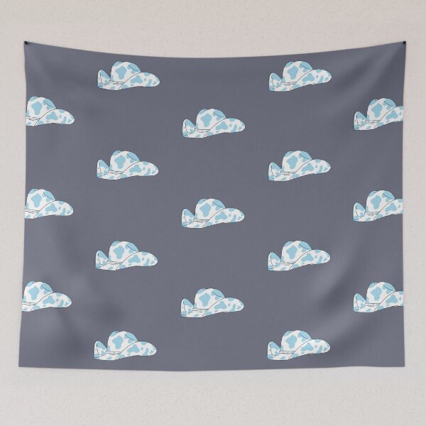 Item preview, Light Blue Cowprint Cowgirl Cowboy Hat designed and sold by ARS Design.