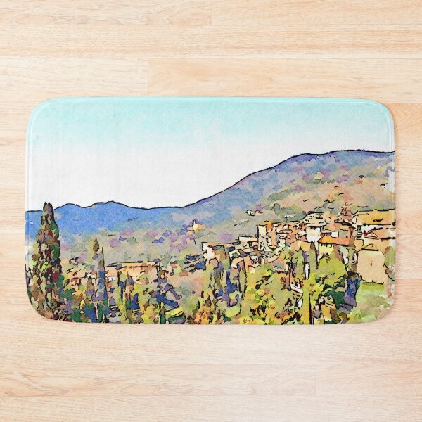 Item preview, Tivoli: cityscape from the Villa d'Este park designed and sold by Giuseppe Cocco.