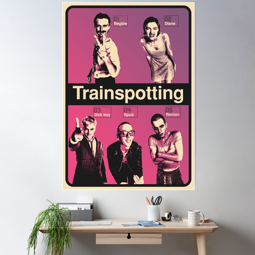 ポスター Trainspotting Original Japanese poster Trainspotting 1998 V Danny Boyle Japanese Mini Poster