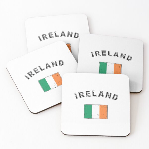 Artikelvorschau, Irland irisch Flagge Fahne entworfen und verkauft von GeogDesigns.