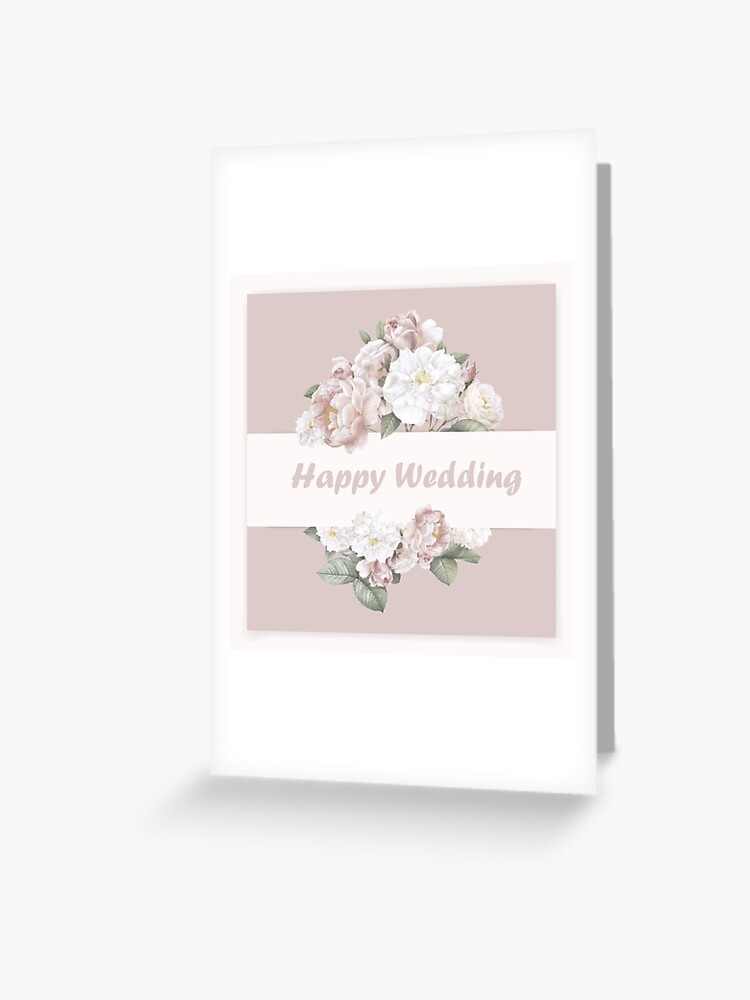 cartes de mariage heureux