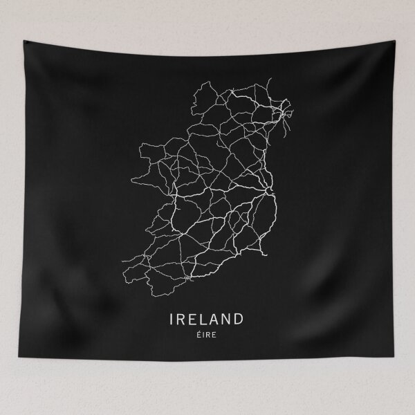 Item preview, Ireland Road Map designed and sold by clarkstpress.