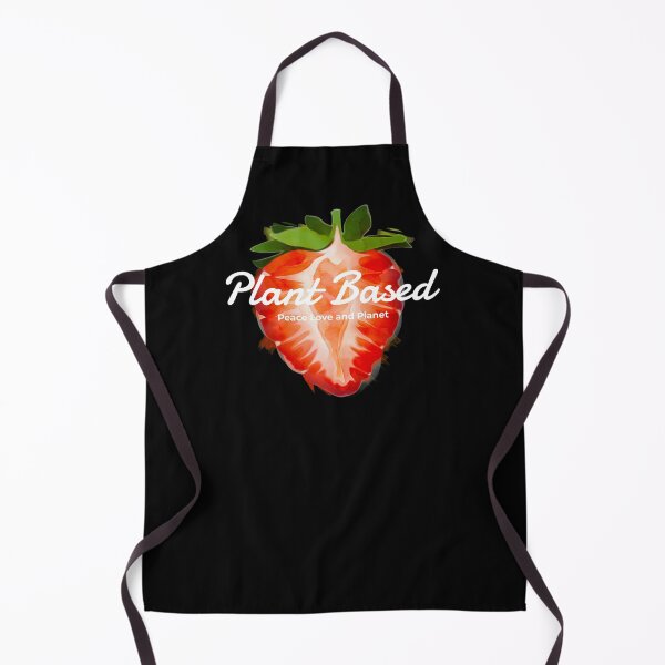 Item preview, Plant Based Peace Love and Planet Strawberry Tee designed and sold by WFPBConceptTees.