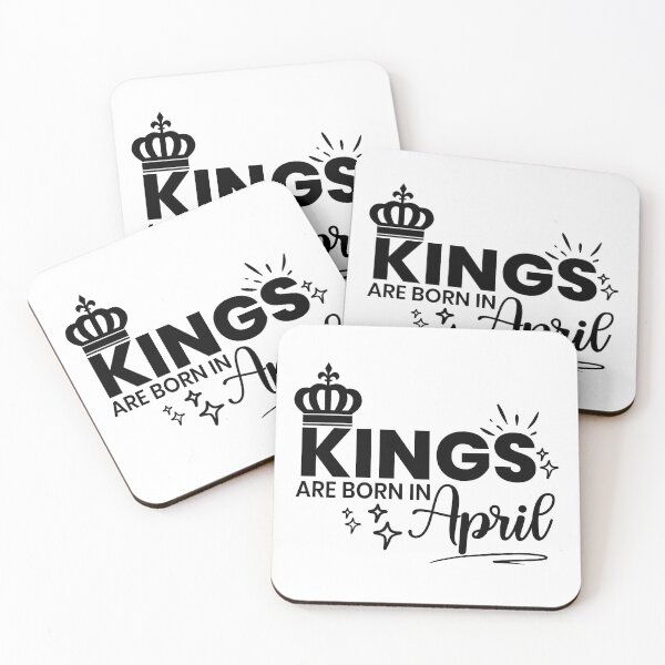 Item preview, Kings are born in april designed and sold by ibrahim2022.