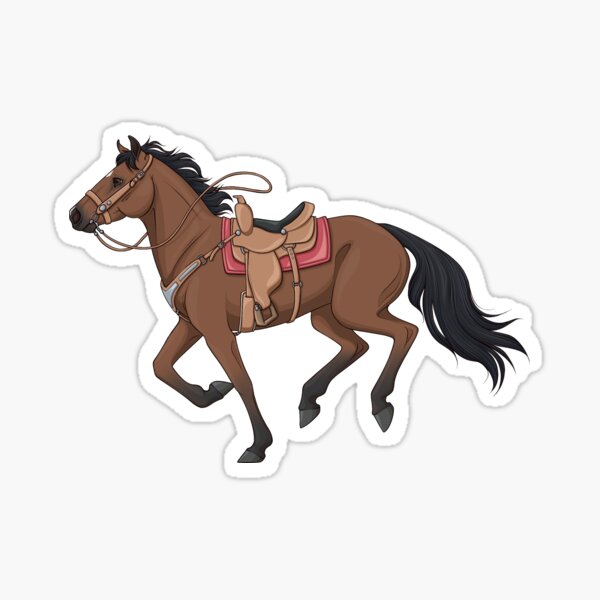Aperçu de l'œuvre Cheval de l'ouest de la baie créée et vendue par CMS-artworks.