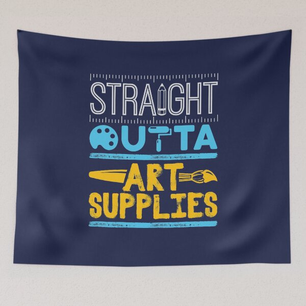 Item preview, Straight Outta Art Supplies Funny Art Teacher designed and sold by jaygo.