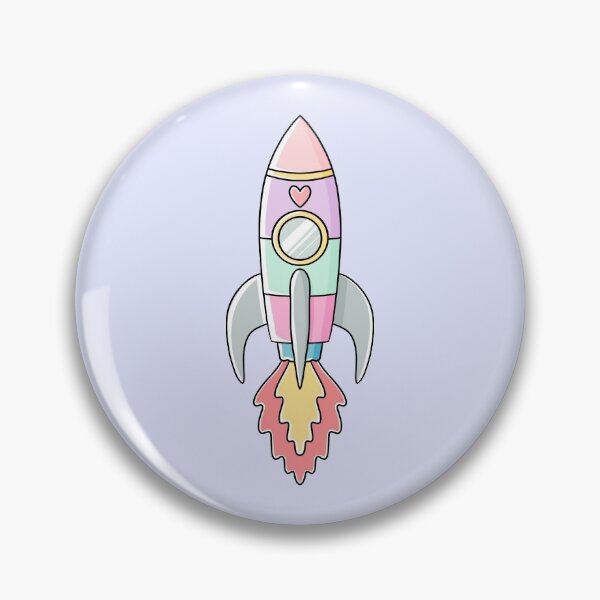 Item preview, Kawaii Rocket Ship designed and sold by trajeado14.