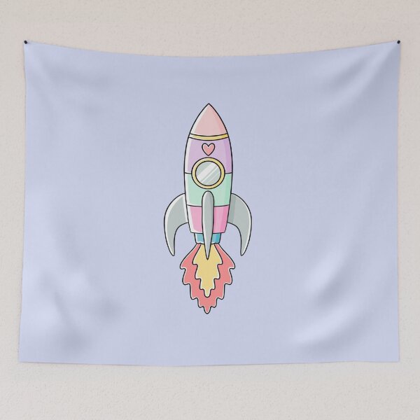 Item preview, Kawaii Rocket Ship designed and sold by trajeado14.