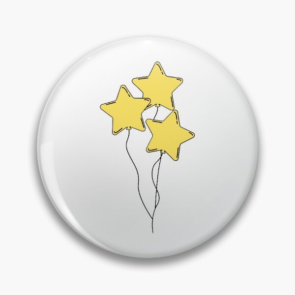 Item preview, Yellow Star Balloons designed and sold by fabibar.