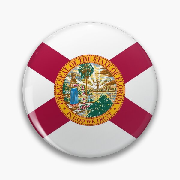 Item preview, Florida flag flag designed and sold by GeogDesigns.