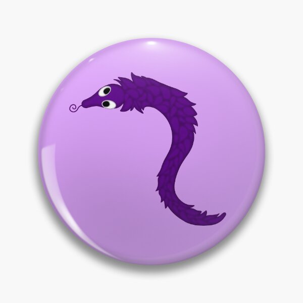 Item preview, Purple Worm on a String designed and sold by DoodleFurry.