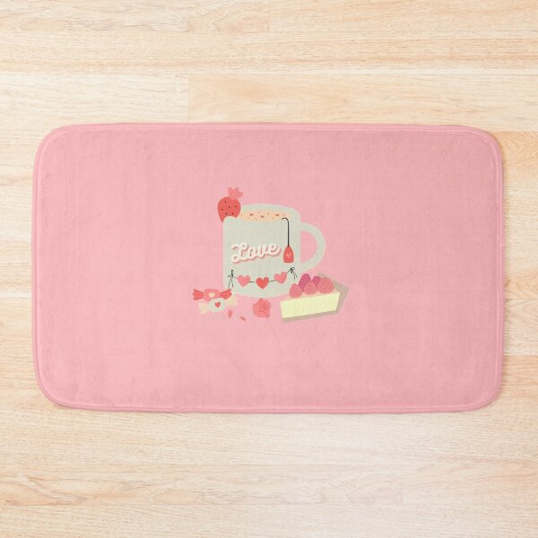 Item preview, Romantic Coffee Rose Cake Sweets Love Design Pink designed and sold by ICRainbowMoons.
