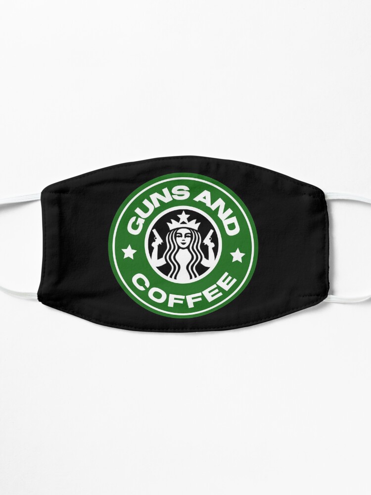 Alternate view of Guns and coffee Mask