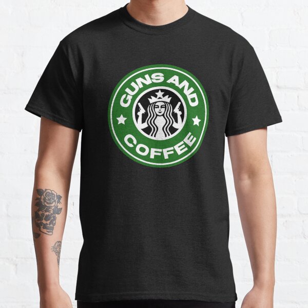 Guns and coffee Classic T-Shirt