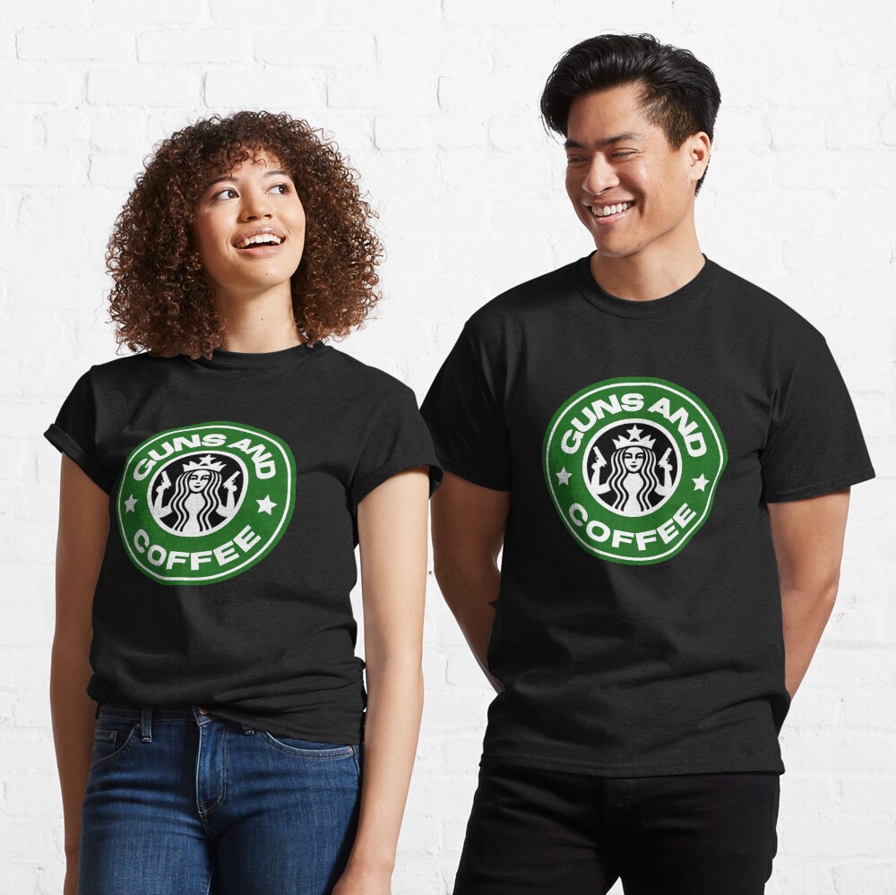 Guns and coffee Classic T-Shirt