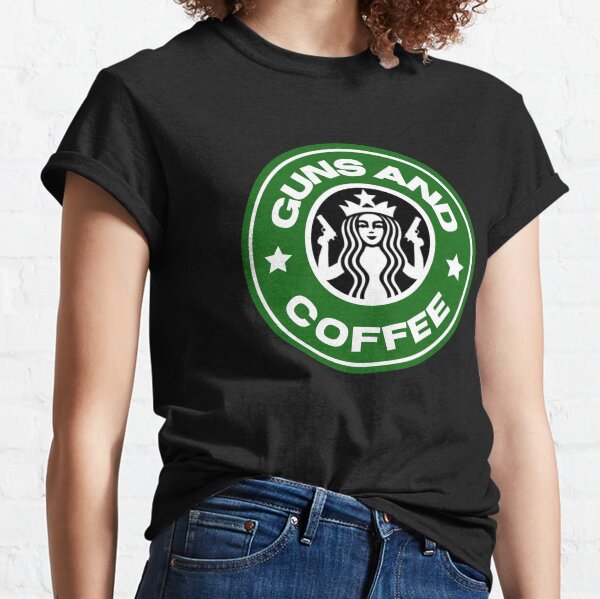 Guns and coffee Classic T-Shirt