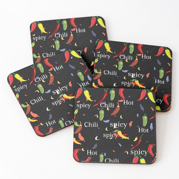 Item preview, hot chili pepper with white words  designed and sold by lamond-creation.