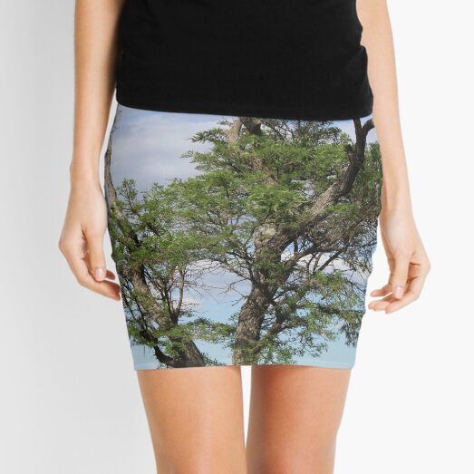 Perched On a Tree Mini Skirt