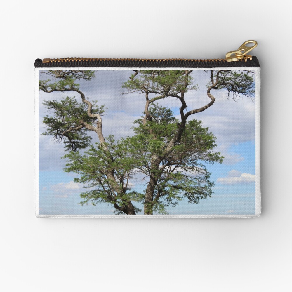 Perched On a Tree Zipper Pouch