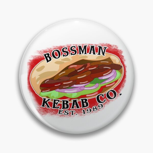 Item preview, Bossman kebab company British takeaway kebabs designed and sold by Captain-Jackson.