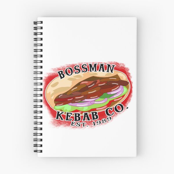Item preview, Bossman kebab company British takeaway kebabs designed and sold by Captain-Jackson.