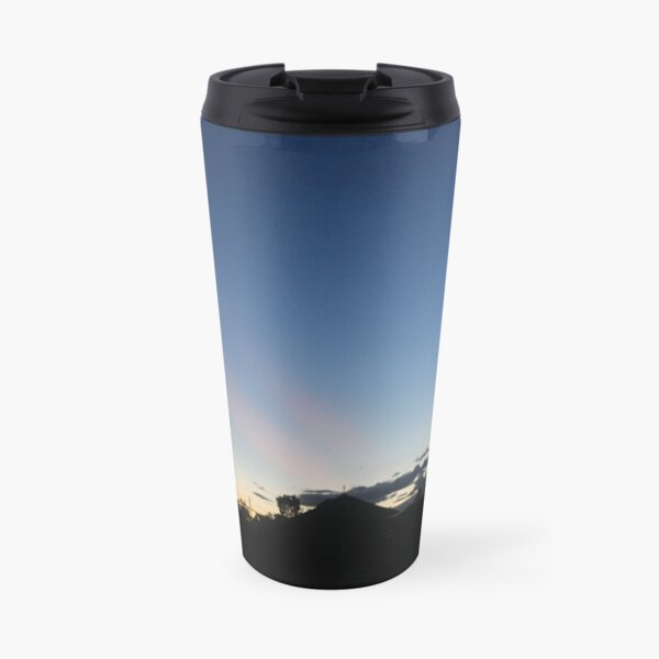 Sunset Blues Travel Coffee Mug