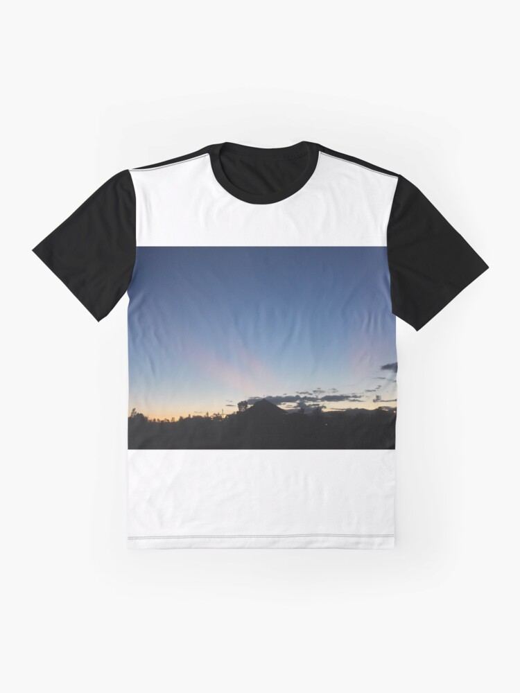 Alternate view of Sunset Blues Graphic T-Shirt