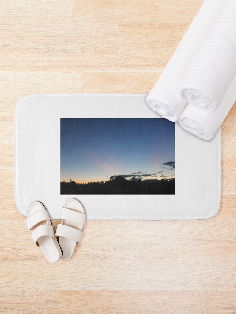 Alternate view of Sunset Blues Bath Mat