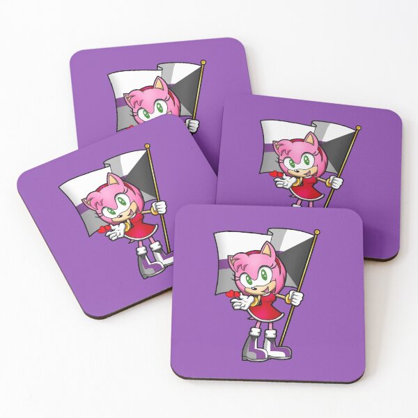 Item preview, Anthropomorphic Pink Hedgehog Girl LGBT Pride Flag Demisexual Demi designed and sold by Zphal.