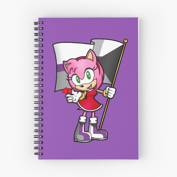Aperçu de l'œuvre Drapeau de fierté LGBT pour fille hérisson rose anthropomorphe Demisexual Demi créée et vendue par Zphal.