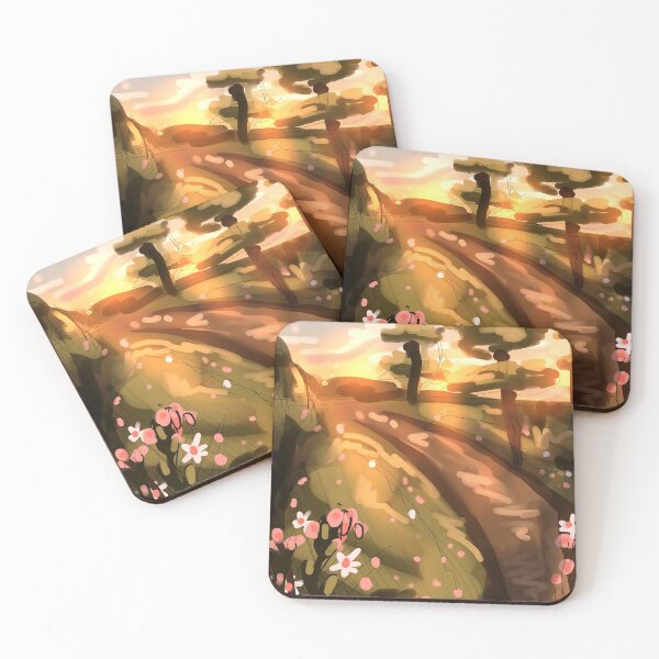 Item preview, cute doodle spring landscape  designed and sold by HibiscusHeron.