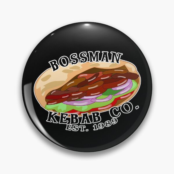 Item preview, Bossman kebab company British takeaway kebabs designed and sold by Captain-Jackson.