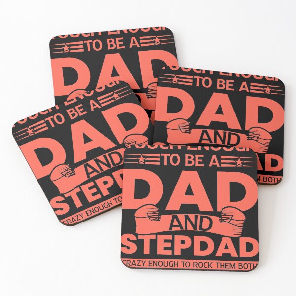 Item preview, touch enough to be a dad and stepdad crazy enough to rock them both designed and sold by Usatazon on.