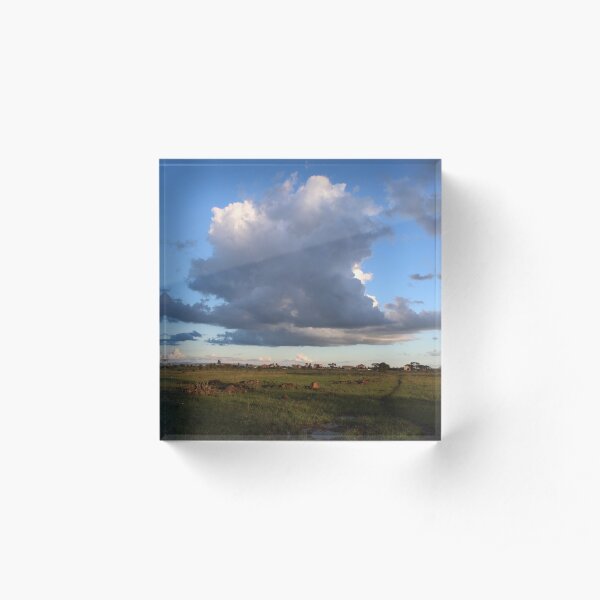 The Flying Cloud Acrylic Block