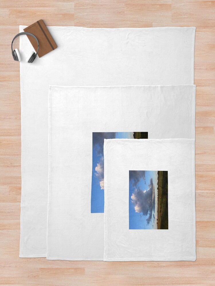 Alternate view of The Flying Cloud Throw Blanket