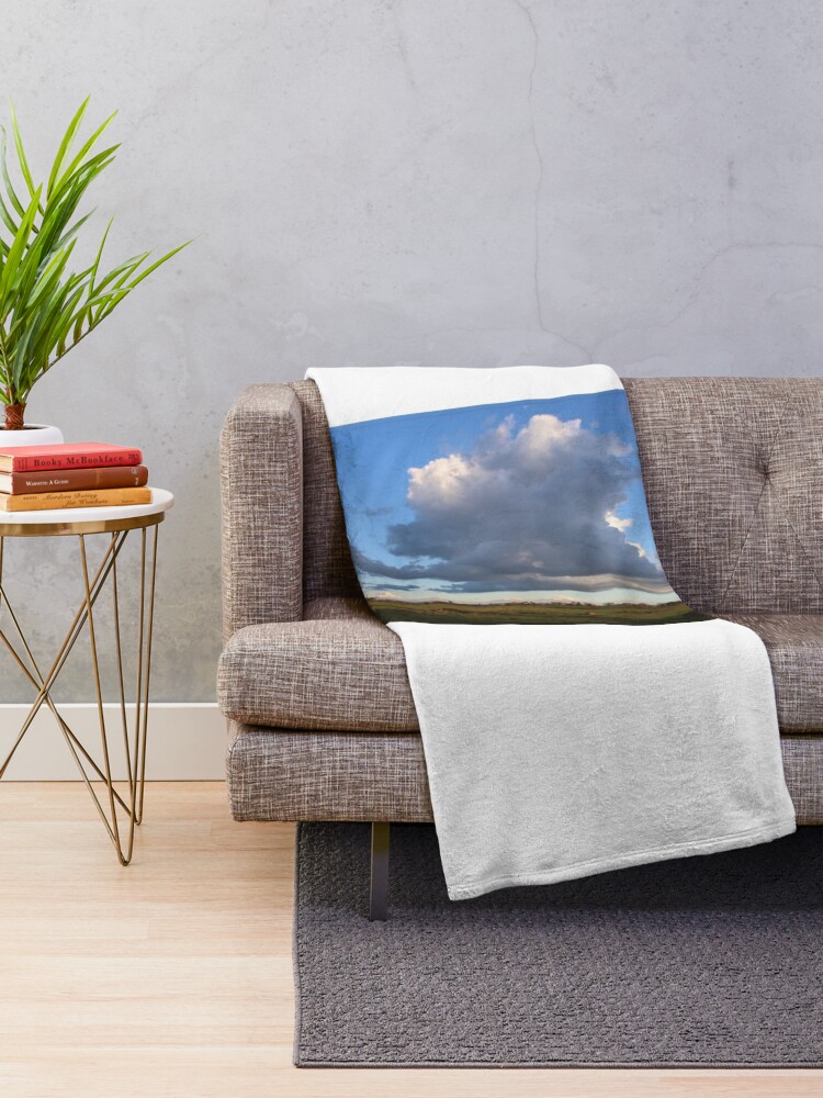 Alternate view of The Flying Cloud Throw Blanket