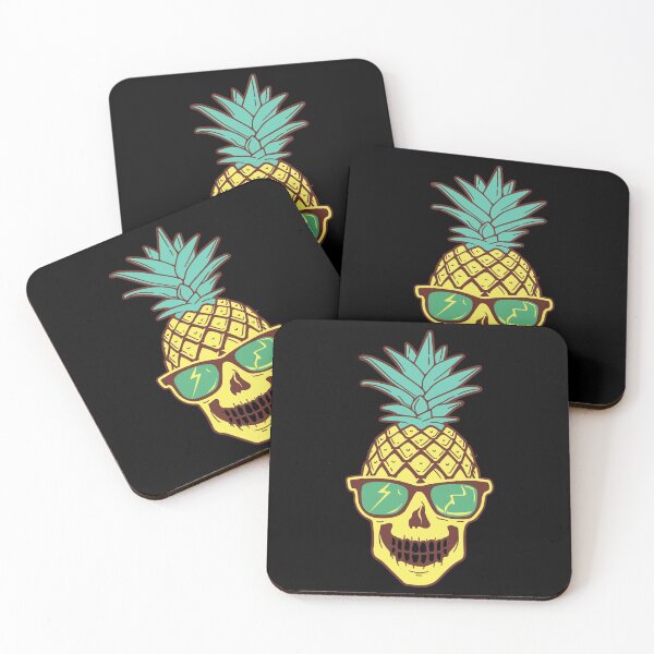 Item preview, Summer Vibe Pineapple Skull designed and sold by JirfHend.