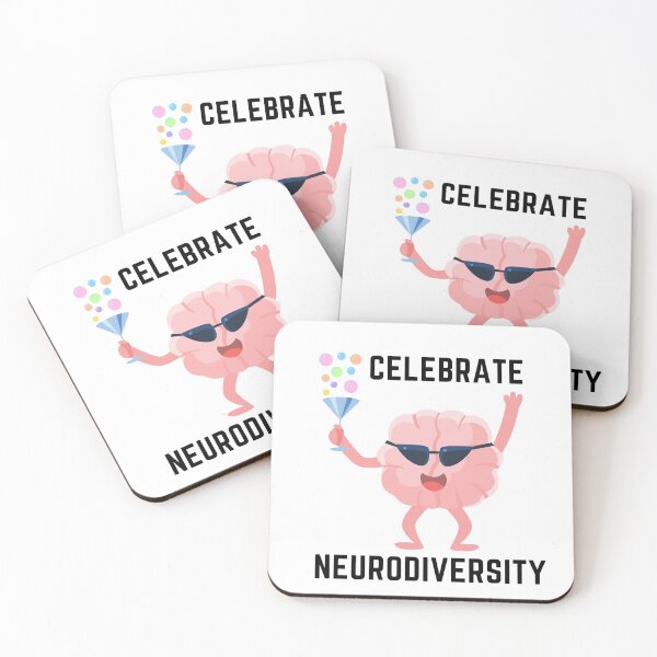 Item preview, Celebrate Neurodiversity Brain Partying designed and sold by SurbDesigns.